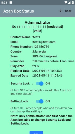 AEX AzanBox Screenshot 3