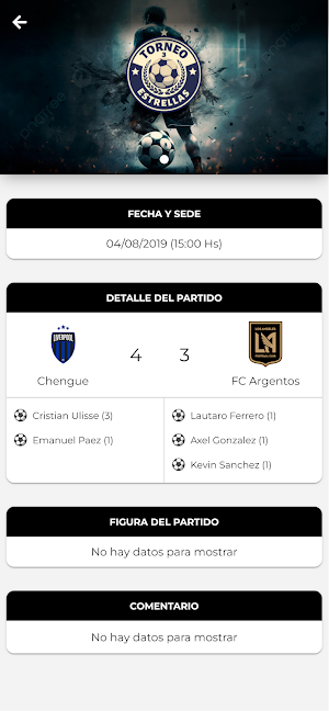 Torneo 3 Estrellas Screenshot 3
