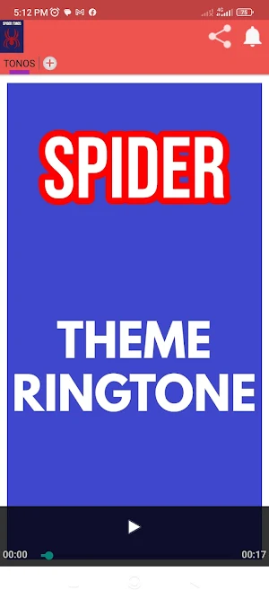 Tonos de Spider Screenshot 2