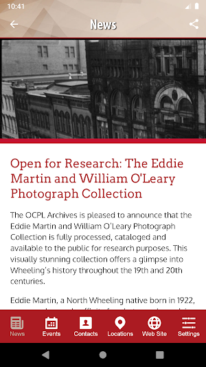 OCPL Connect Screenshot 3
