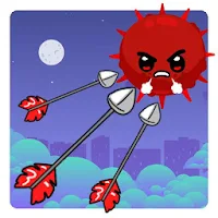 Shooting Viruses with arrows