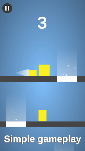 Cube Dash Geometry Dash World Screenshot 1