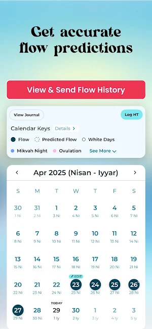 Mikvah Tracker Screenshot 3