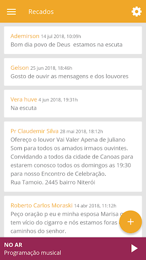 Web Radio Novo Caminho Screenshot 3