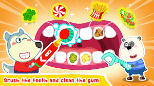 Wolfoo Dentist: Dental Care Screenshot 0