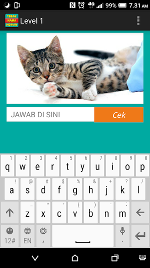 Tebak Nama Hewan Screenshot 1