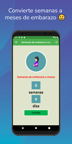 Semanas a meses de embarazo Screenshot 1