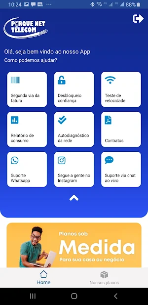 Parque Net Telecom Screenshot 3