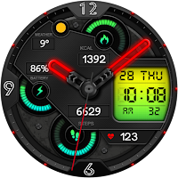 Hybrid RUMINT URX33 Watch face