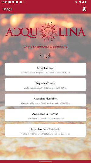 Acquolina Pizzeria Screenshot 0