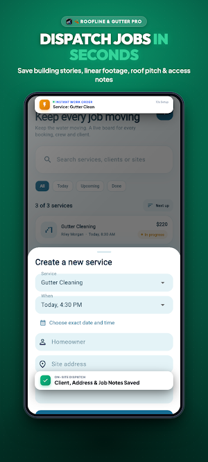 Gutter Cleaning Business Screenshot 2