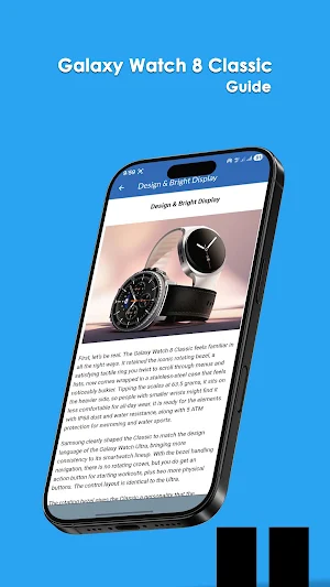 Galaxy Watch 8 Classic Guide Screenshot 1