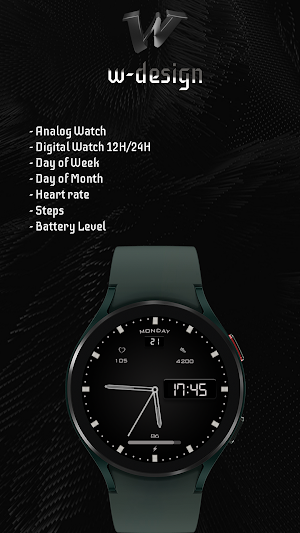 W-Design WOS001 - Watch Face Screenshot 0