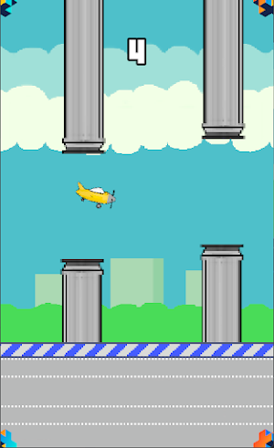 Flappy Plane! Screenshot 1