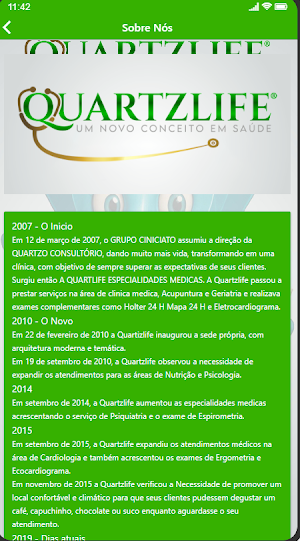 QUARTZLIFE ESPECIALIDADES Screenshot 1