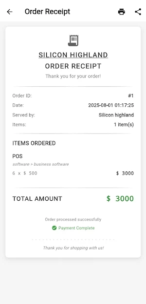 Classic POS -Sales & Inventory Screenshot 3