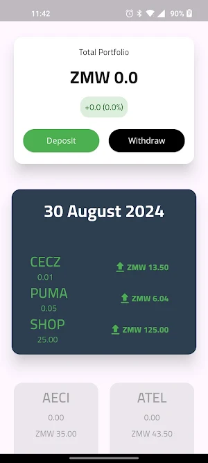 LUSE Investment Tracker Screenshot 0