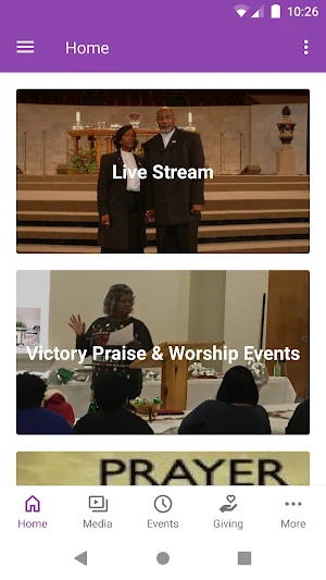 Victory Praise Worship Center Screenshot 0