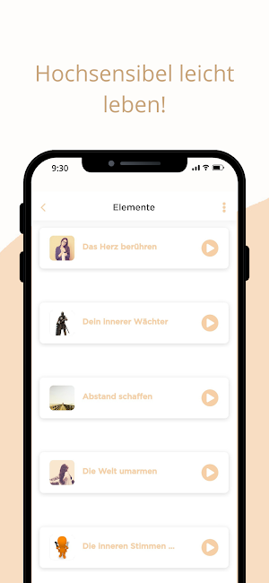 Hochsensibel leicht leben Screenshot 2