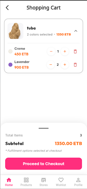 Ethio Yarn Store Screenshot 3
