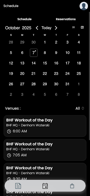 BODY HEALTH FITNESS Screenshot 0