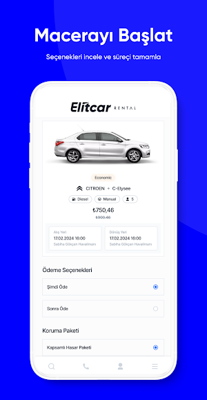Elitcar Rental - Araç Kiralama Screenshot 3