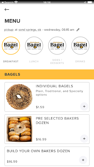 Old School Bagel Screenshot 2