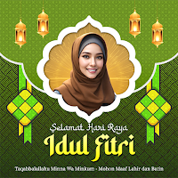 Twibbon Eid AlFitr 2024