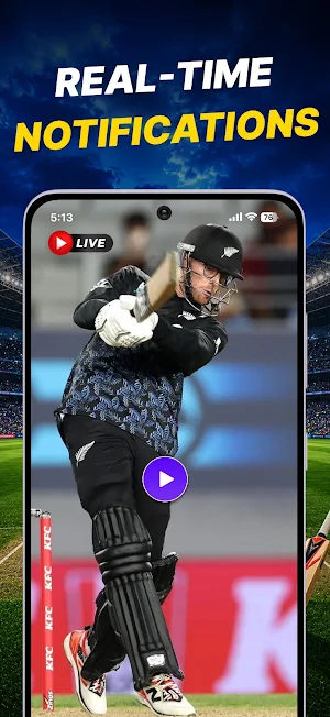 Live Cricket TV HD Screenshot 3
