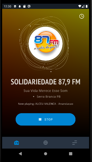 SOLIDARIEDADE 87,9 FM Screenshot 0