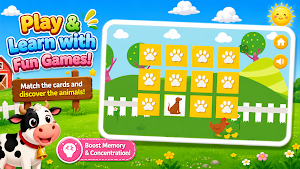 Farm Animals: Play & Learn Screenshot 3