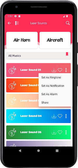 Laser Sounds Screenshot 3