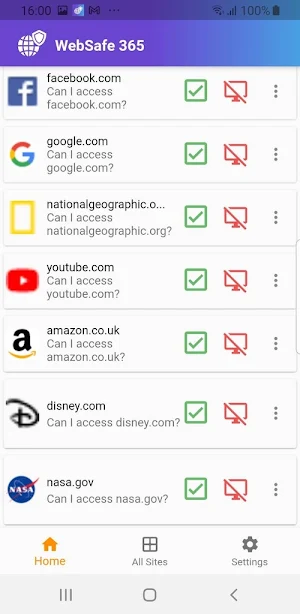 WebSafe 365 Screenshot 0