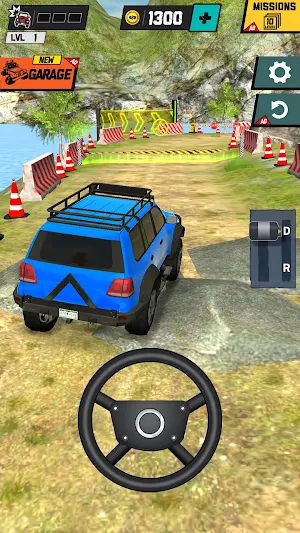 Offroad Parking 3d- Jeep Games Screenshot 2
