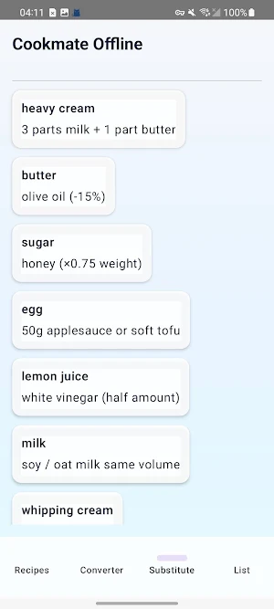 Cookmate Offline Screenshot 1