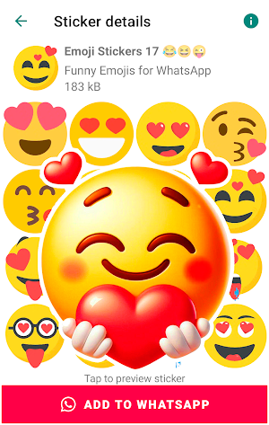 WASticker - Emoji Stickers Screenshot 2