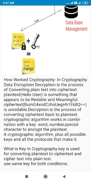 Encryption and Decryption (Cryptography) Screenshot 3
