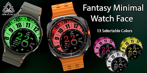Fantasy Minimal Watch Face Screenshot 1