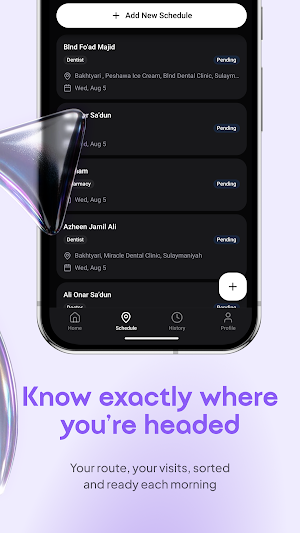 Revia: Field Force App Screenshot 2