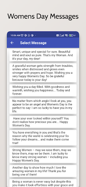 Womens Day Cards Screenshot 2