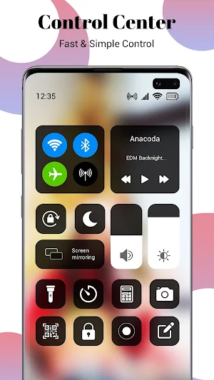 Launcher iOS 15 Control Center Screenshot 2