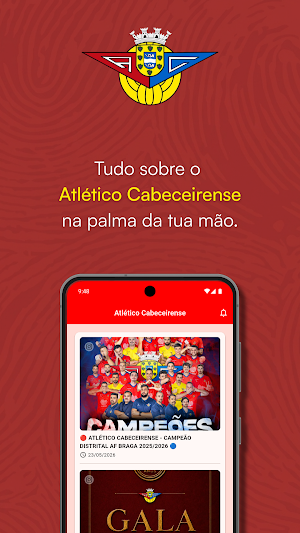 Atlético Cabeceirense App Screenshot 0