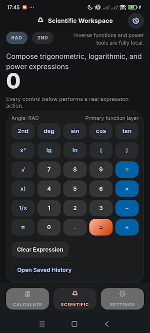 Precision Calc Screenshot 1