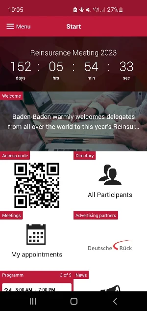 ReinsuranceMeeting Baden-Baden Screenshot 1
