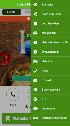 Edessa Pizzeria Kebaphaus Screenshot 2