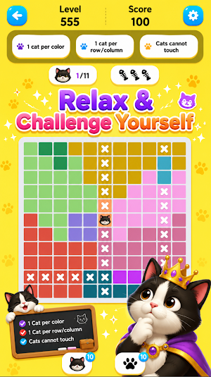 CatDoku - Puzzle Suduko Screenshot 3