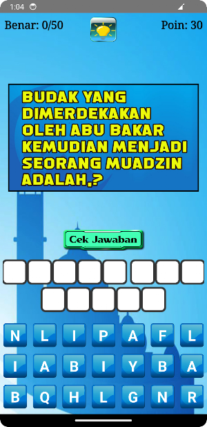 Tebak Soal Islam Screenshot 2