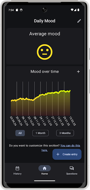 Daily Mood Screenshot 0