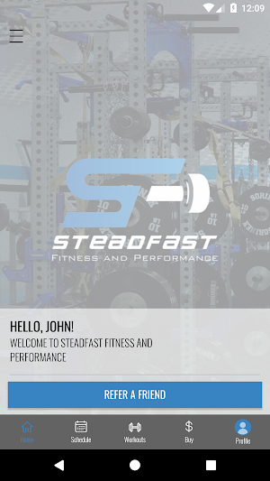Steadfast Fitness/Performance Screenshot 1