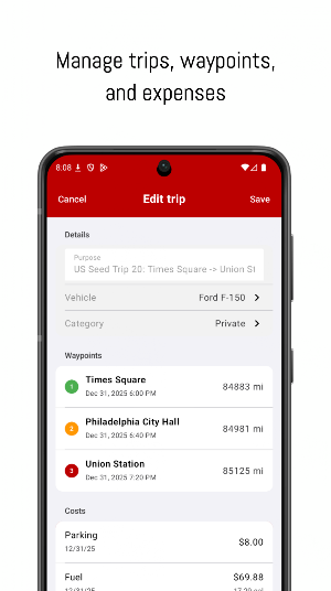 DriveLogger Screenshot 2